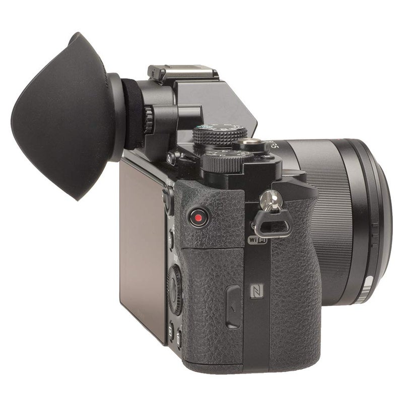 Hoodman Glasses Model HEYESG HoodEYE Camera Eyecup Eye Cup Viewfinder Eye Piece for Sony Alpha7 Alpha7II Alpha7III Alpha7R Alpha7RII Alpha7RIII Alpha7S Alpha7SII Alpha9II A58 A57 A65 - Image 5